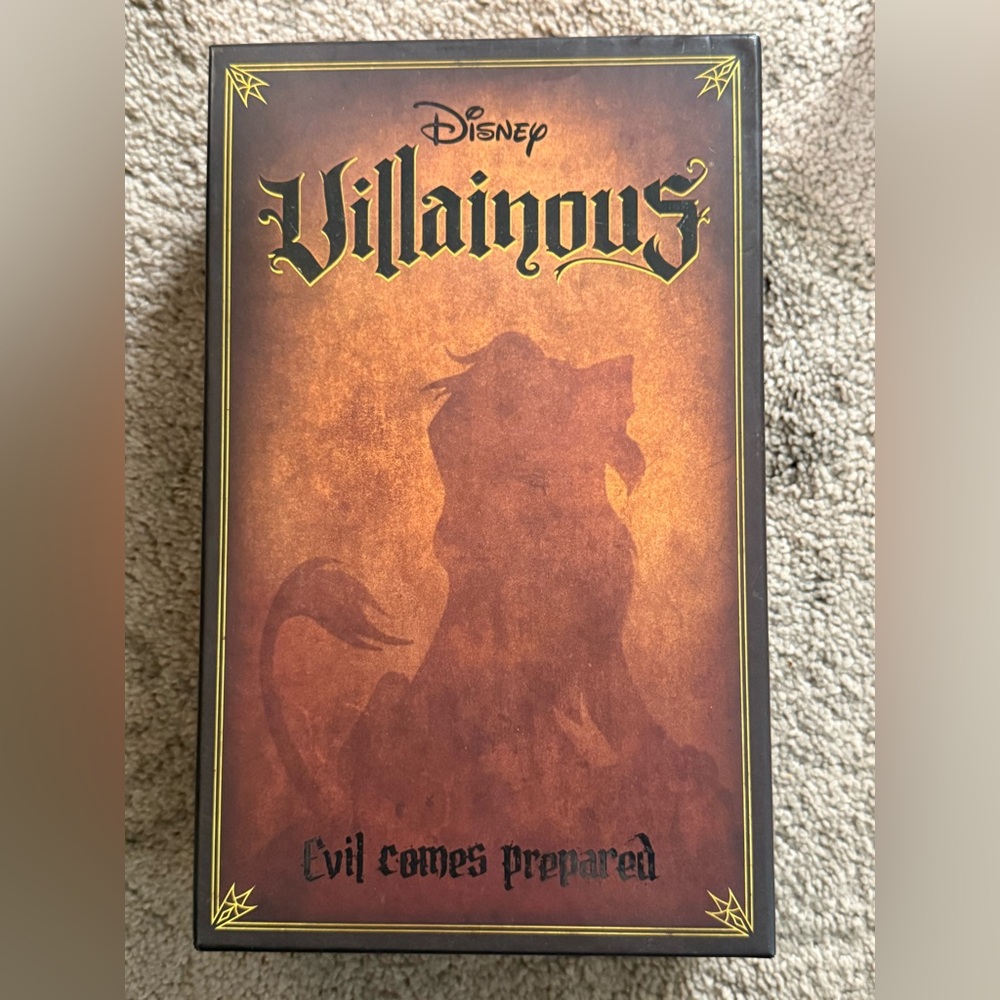 Disney Villainous Evil Comes‎ Prepared Expansion Lion King Scar board game